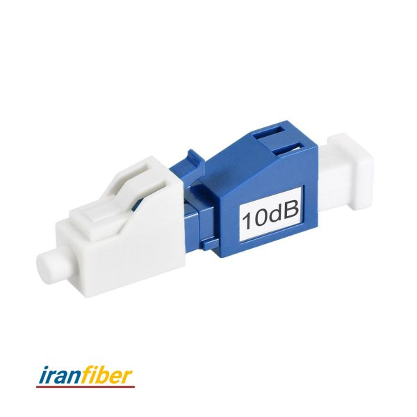 تضعیف کننده (اتنیتور) فیبر نوری LC-LC/10dB نری به مادگی