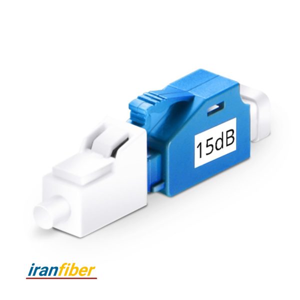 تضعیف کننده فیبر نوری LC-LC 15dB نری به مادگی:
