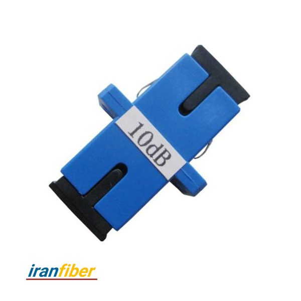 تضعیف‌کننده فیبر نوری SC-SC/10dB مادگی به مادگی