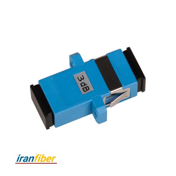 تضعیف‌کننده فیبر نوری SC-SC/3dB مادگی به مادگی
